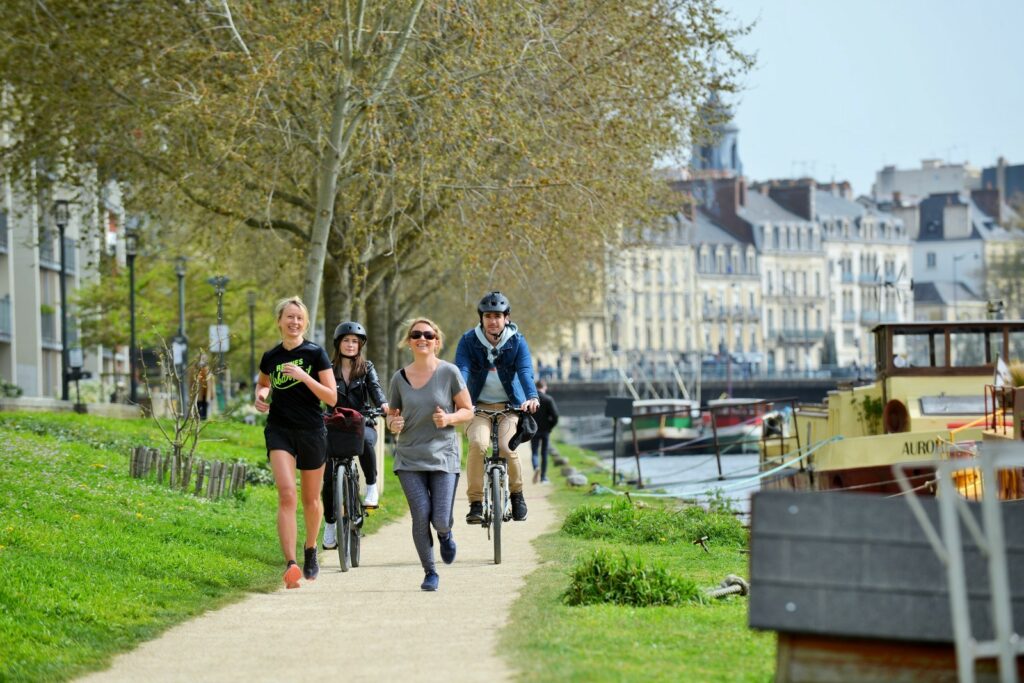 Running sur les quais de la Vilaine