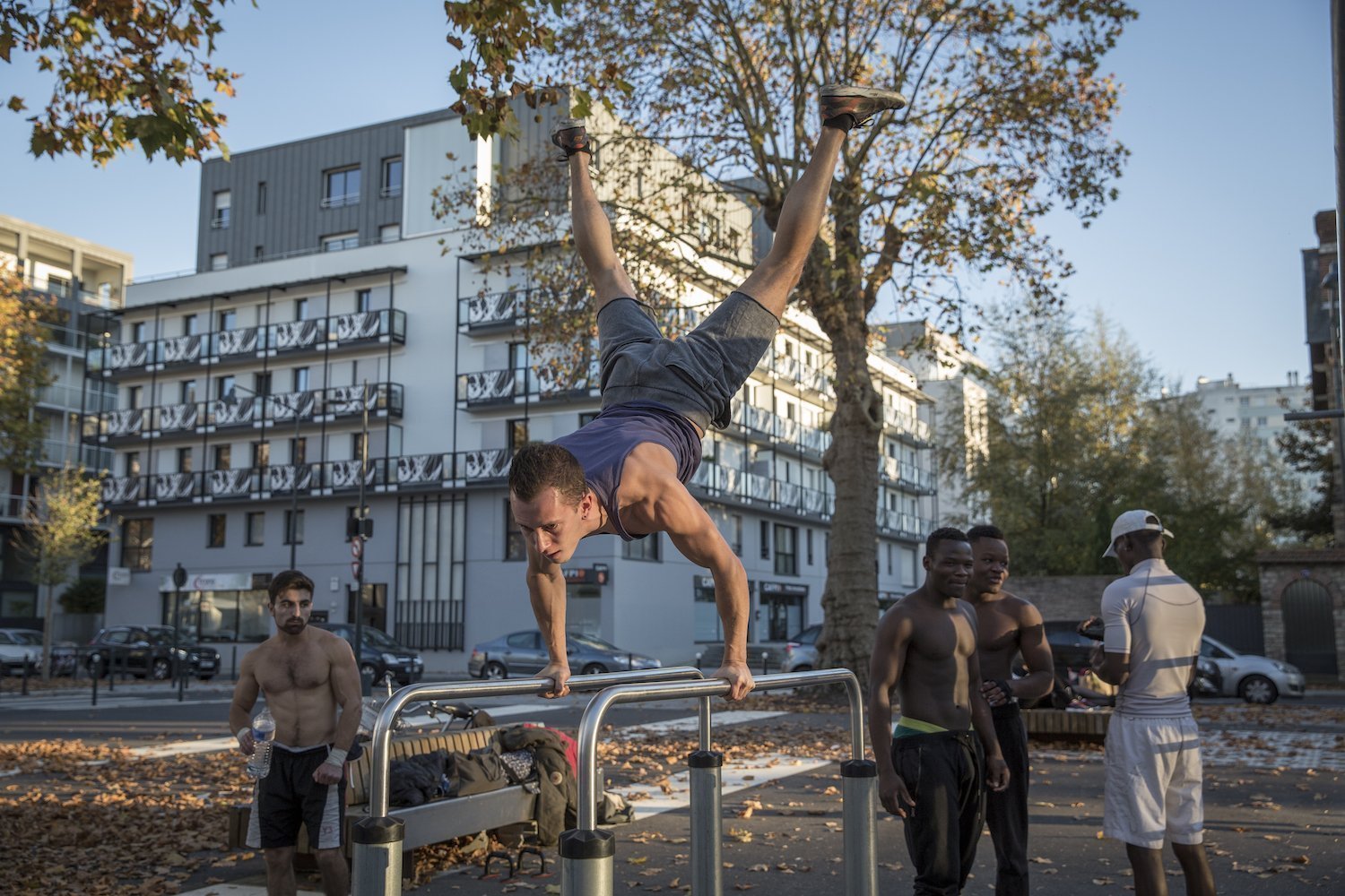 Crossfit sur le mail François Mitterrand