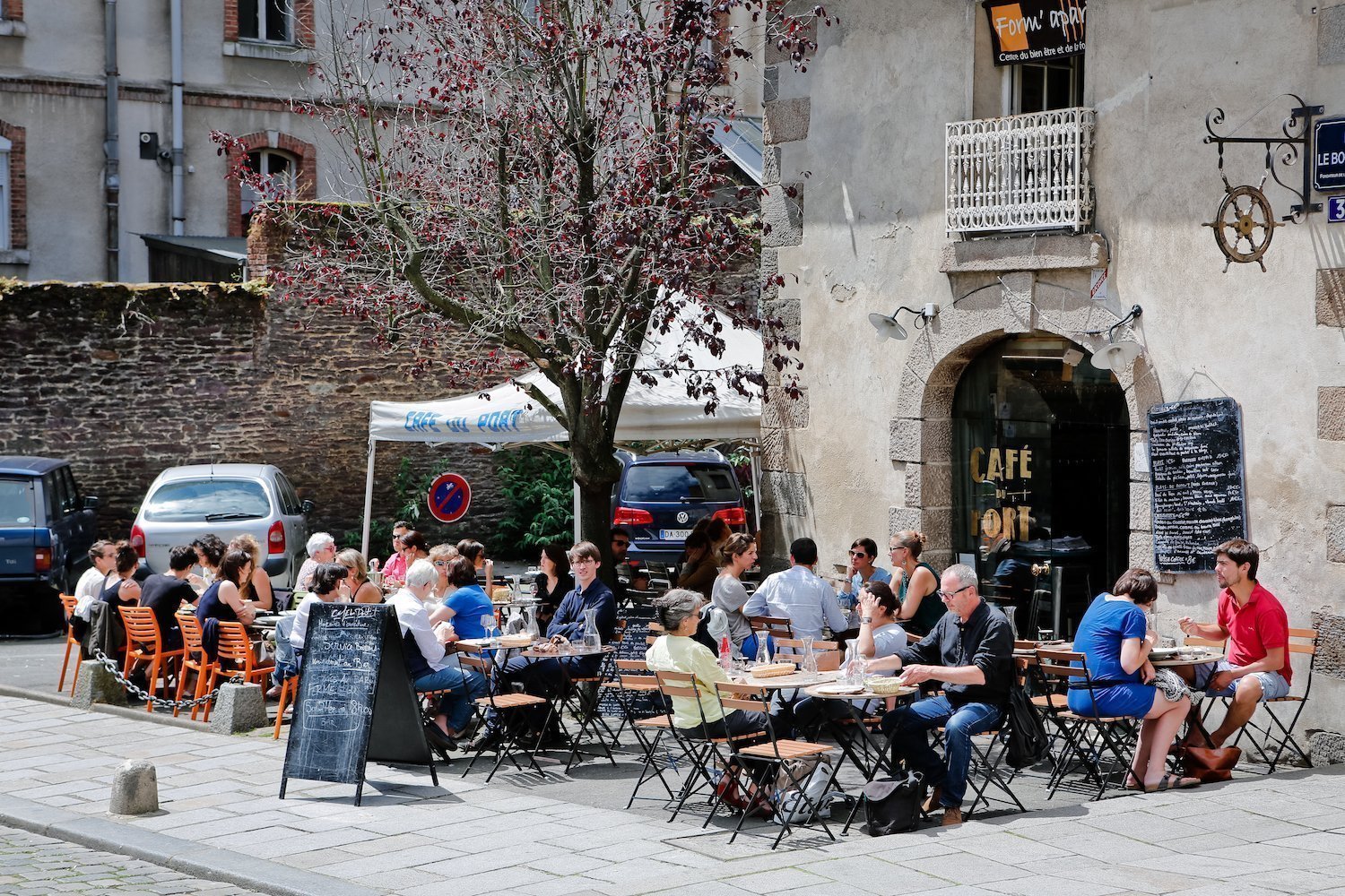 La terrasse du Café du Port