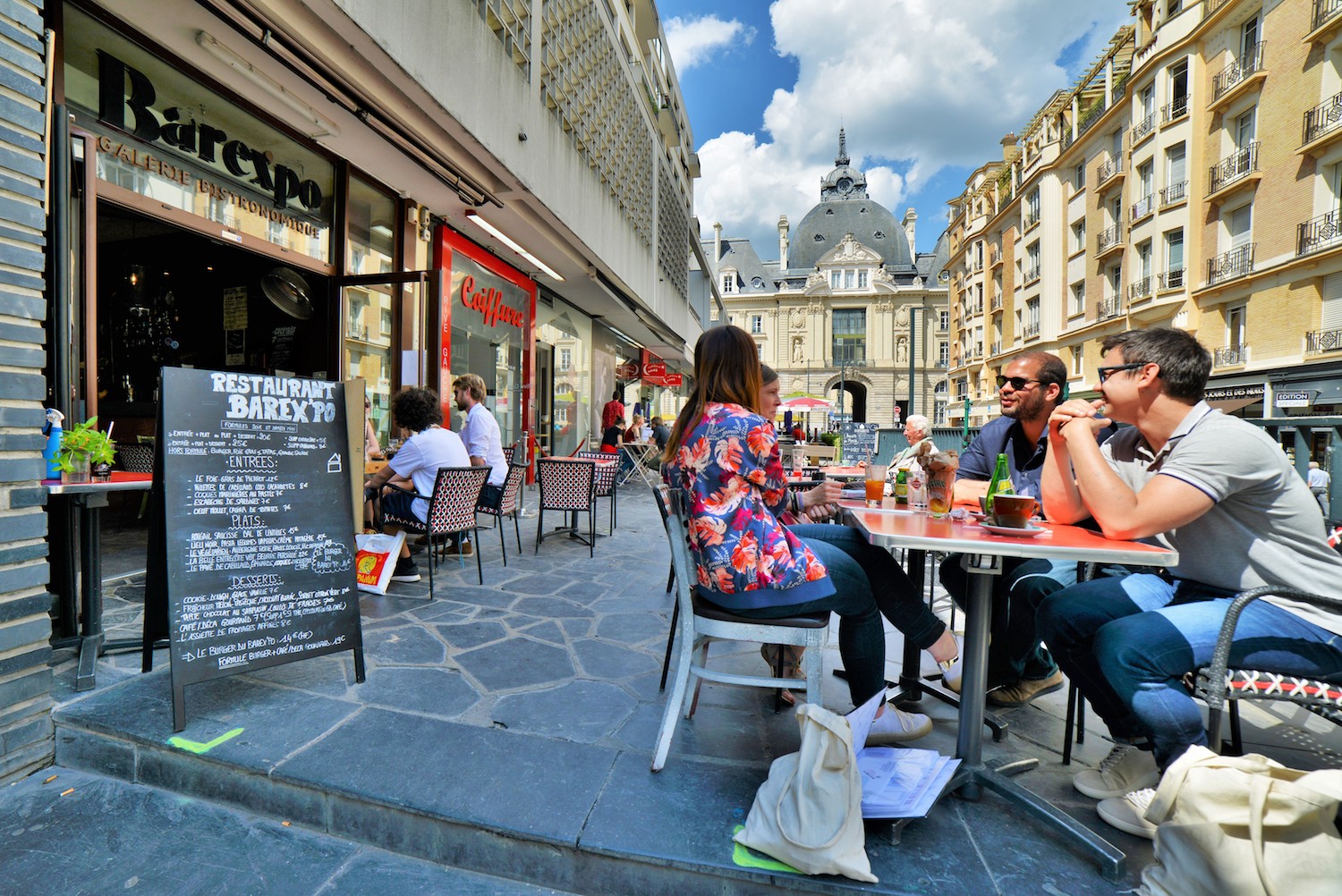 Terrasse barexpo à Rennes