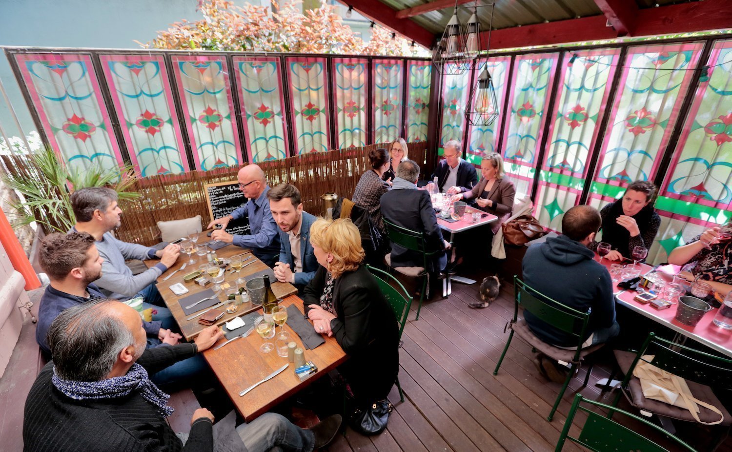 La terrasse Les Bricoles à Rennes