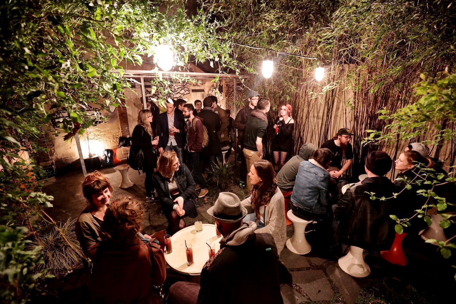 Terrasse du Combi Bar à Rennes