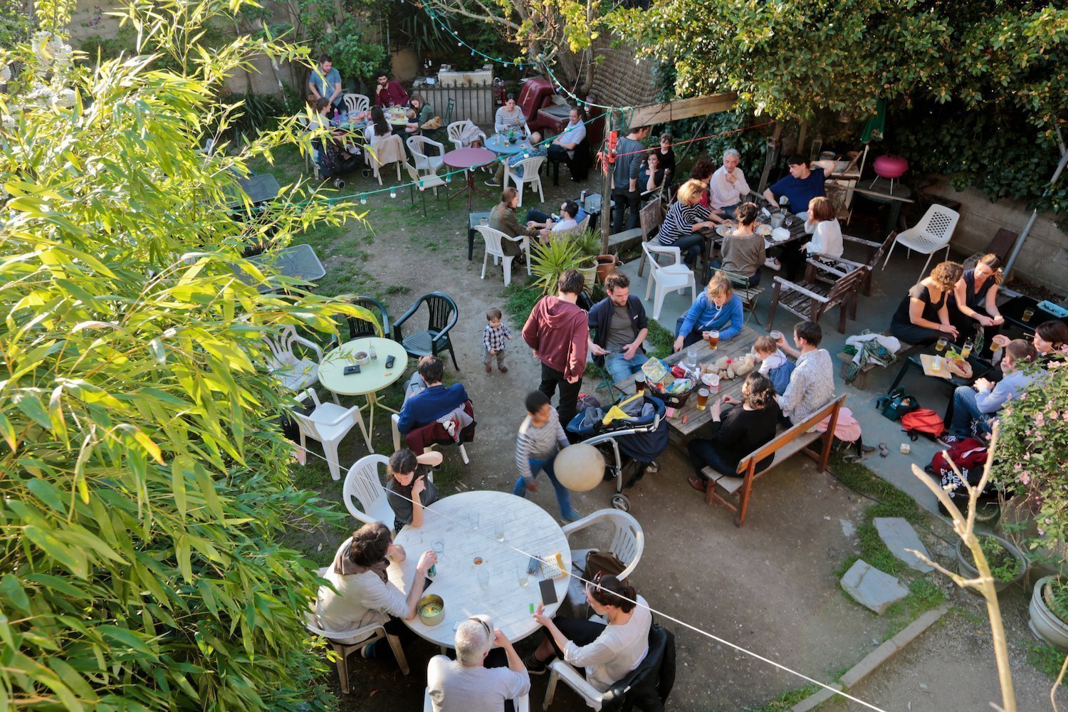 Terrasse du bar le Panama