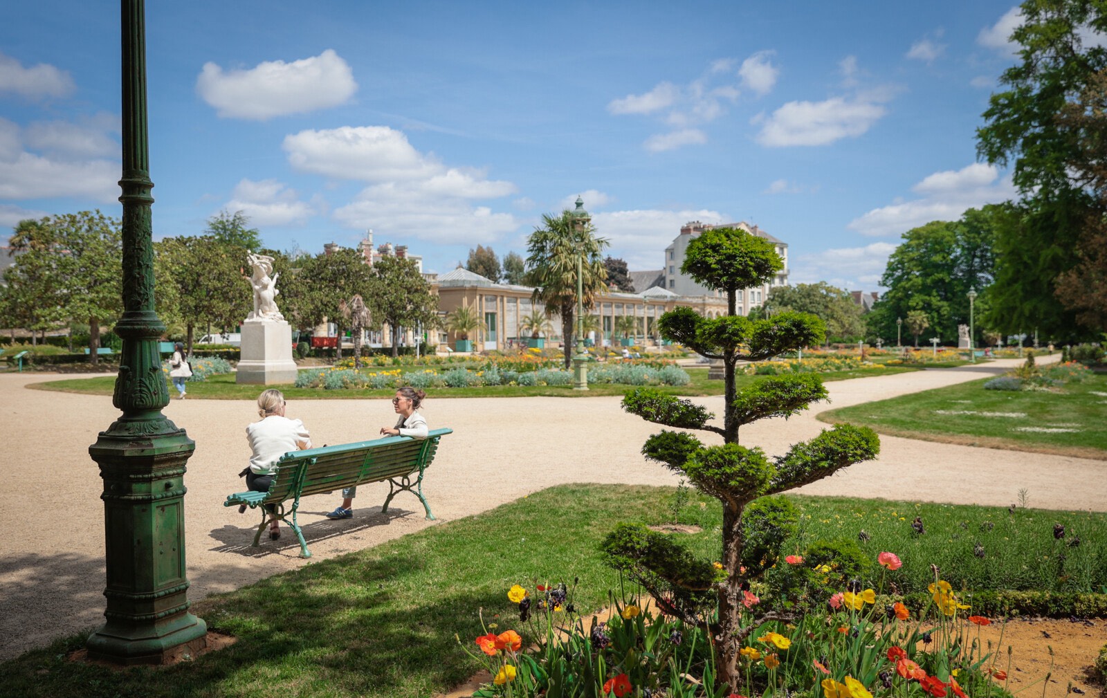 Faire une pause dans le jardin du Thabor