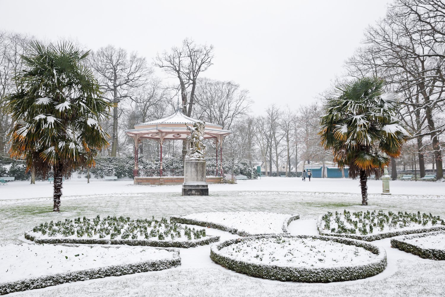 Le Thabor sous la neige