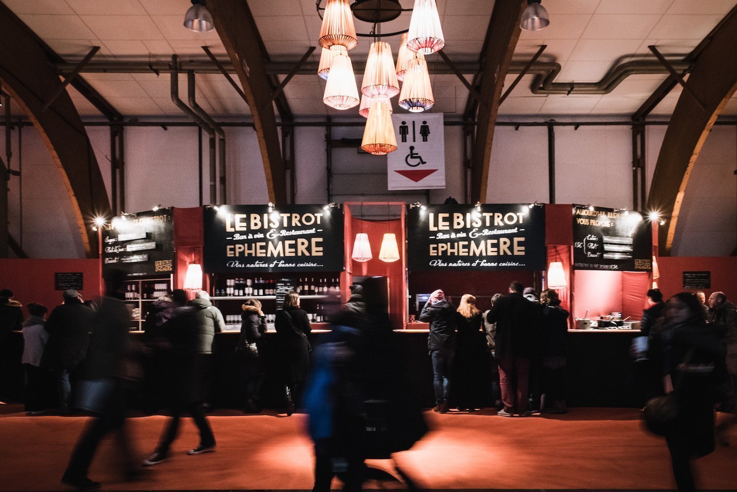 Le bistrot éphémère des Trans au Parc Expo