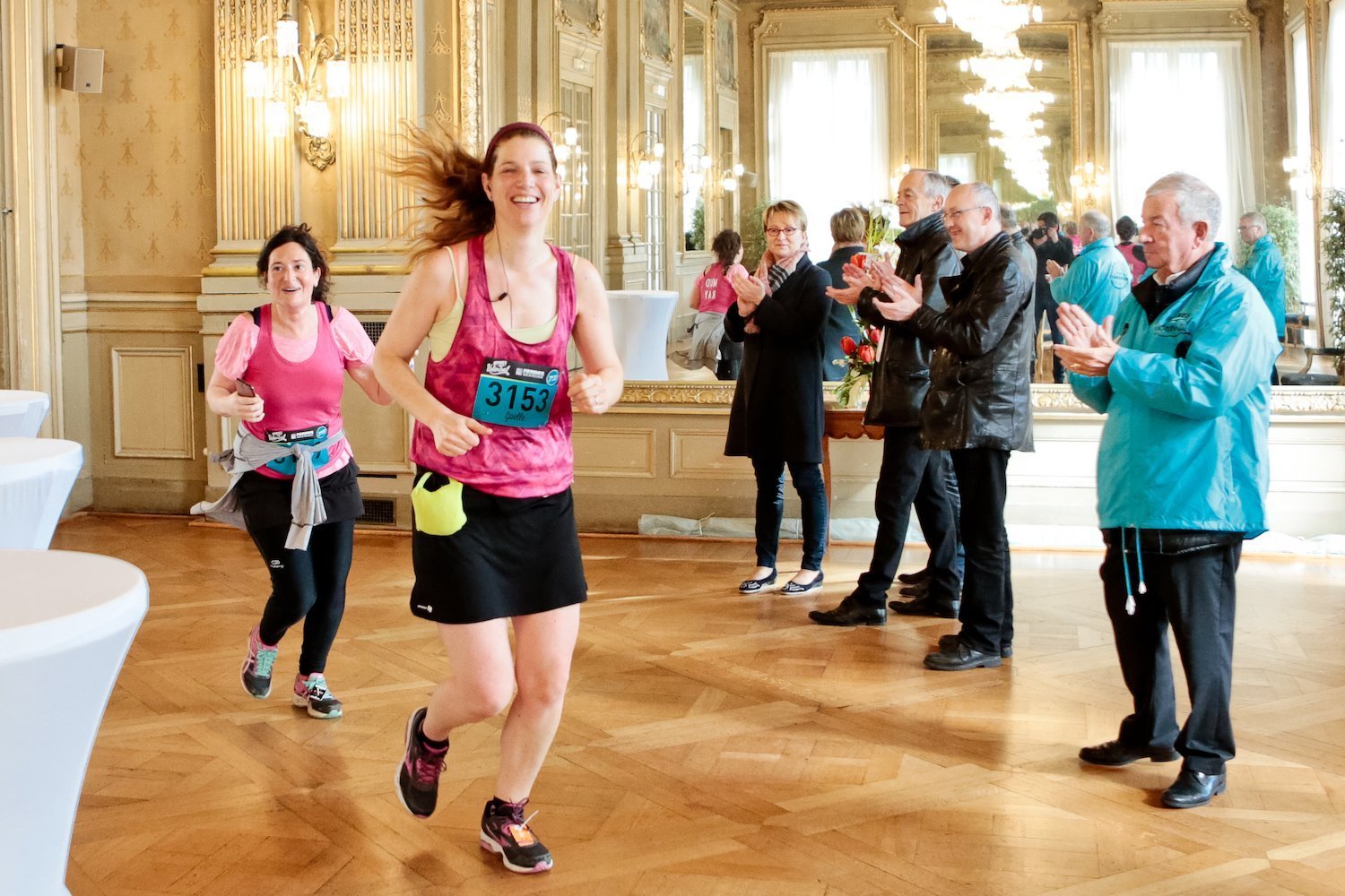 Le trail urbain passe par la salle des mariages