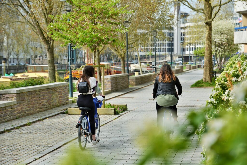 Se balader à vélo à Rennes