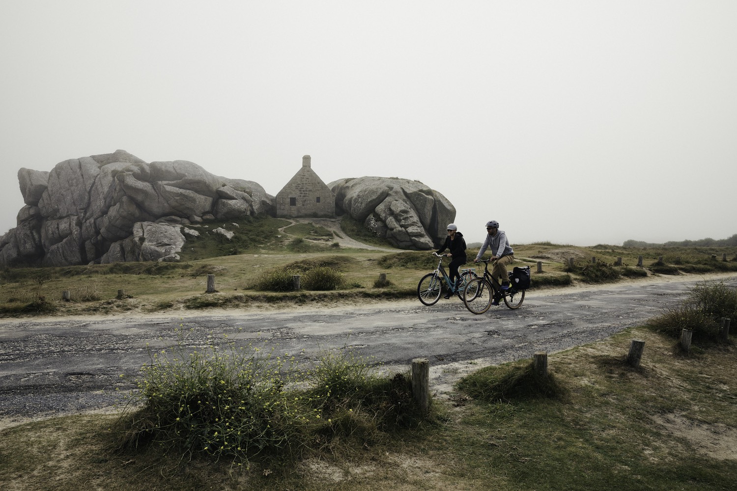 Randonnée à vélo à Meneham, à Kerlouan