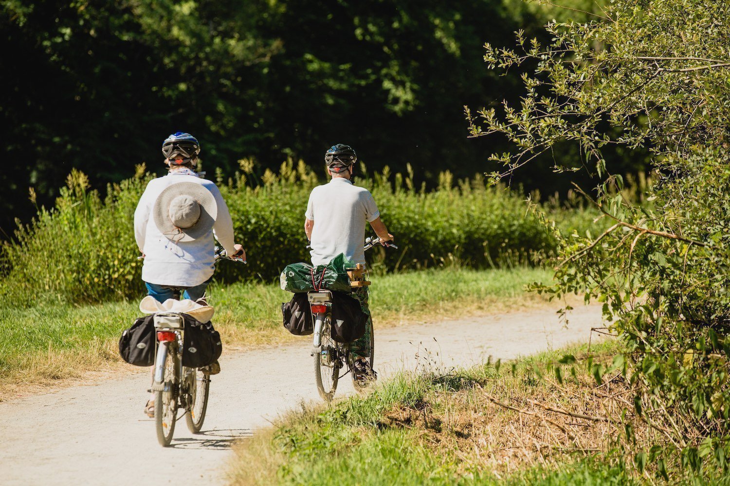 Vélo au bord de la Vilaine