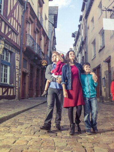 Visite de Rennes en famille