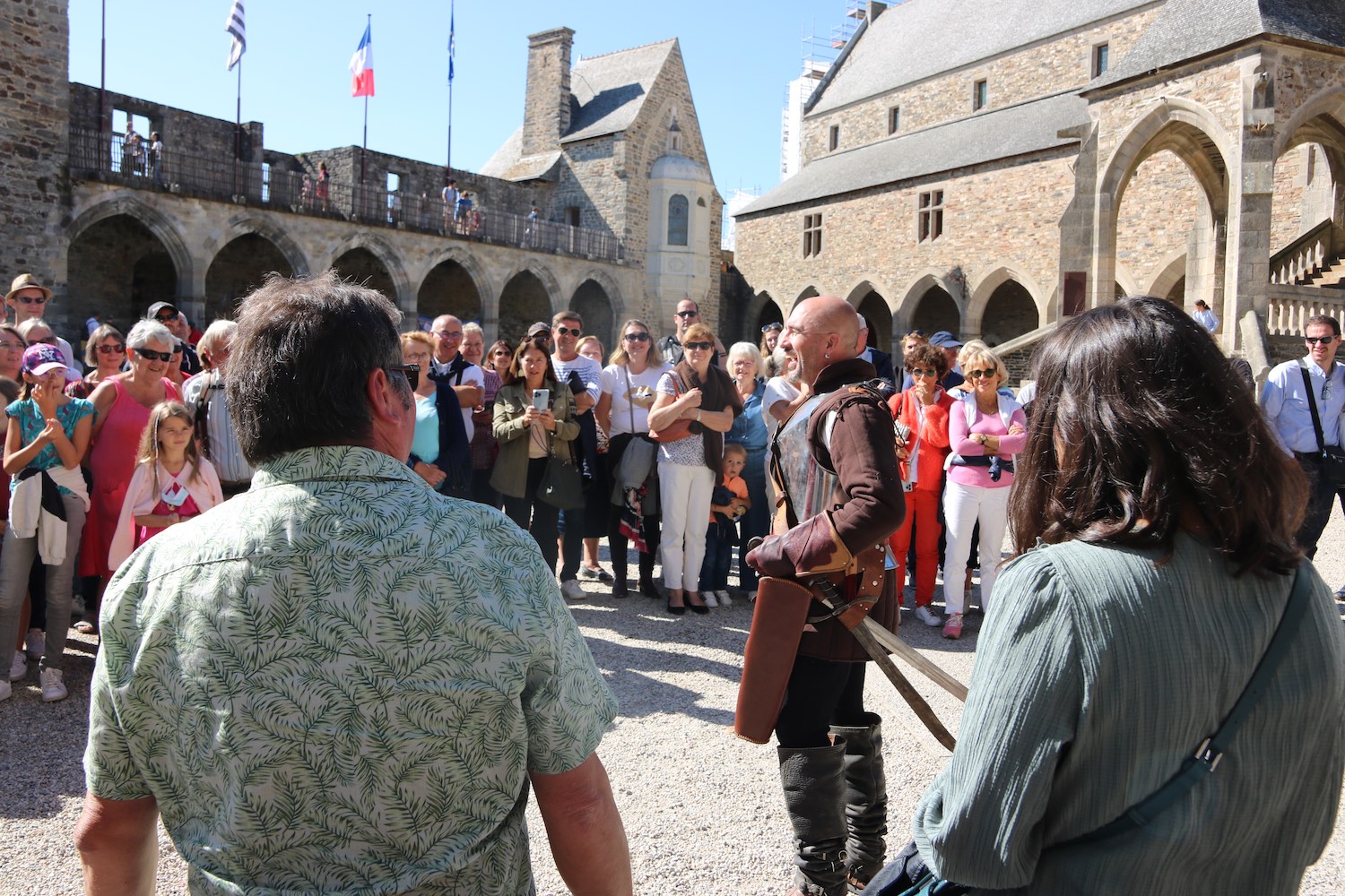 Visite décalée au château de Vitré lors des journées du patrimoine