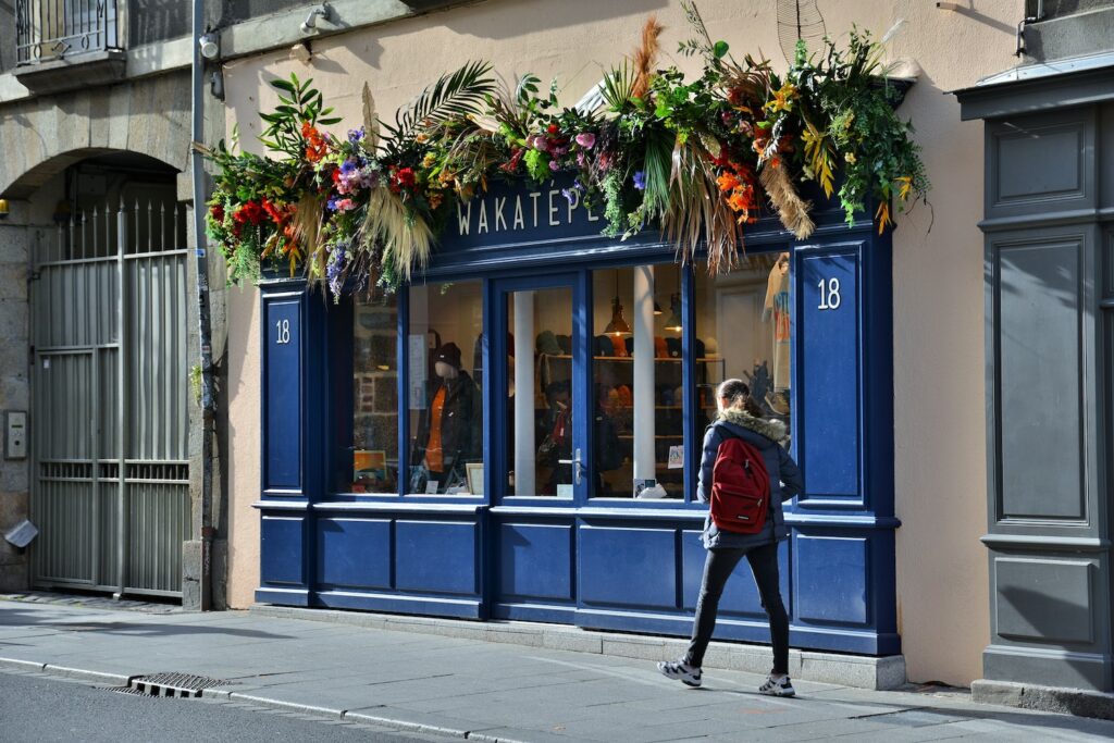 Façade de la boutique Wakatépé à Rennes