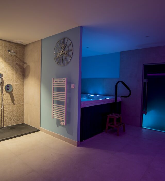 Douche et jacuzzi