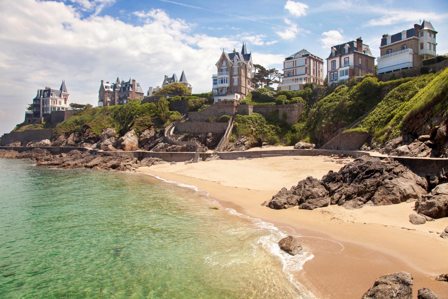 Villas sur la côte de Dinard