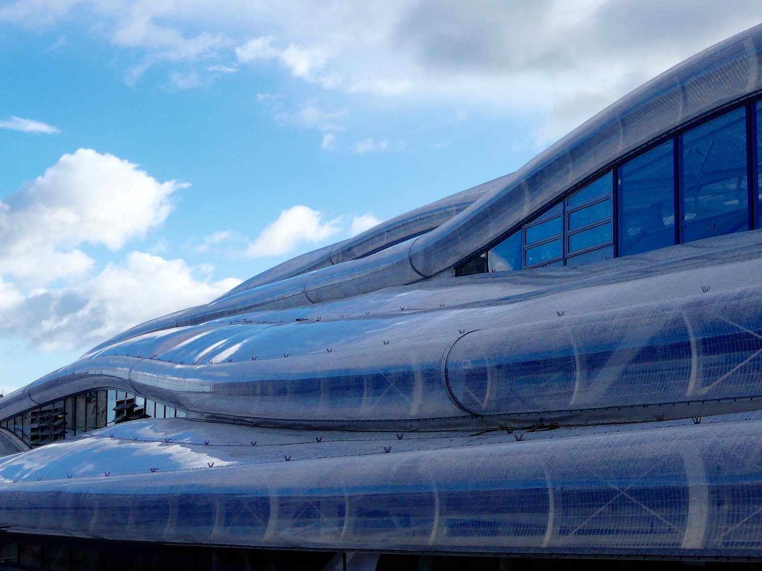 Exterieur de la nouvelle gare de Rennes