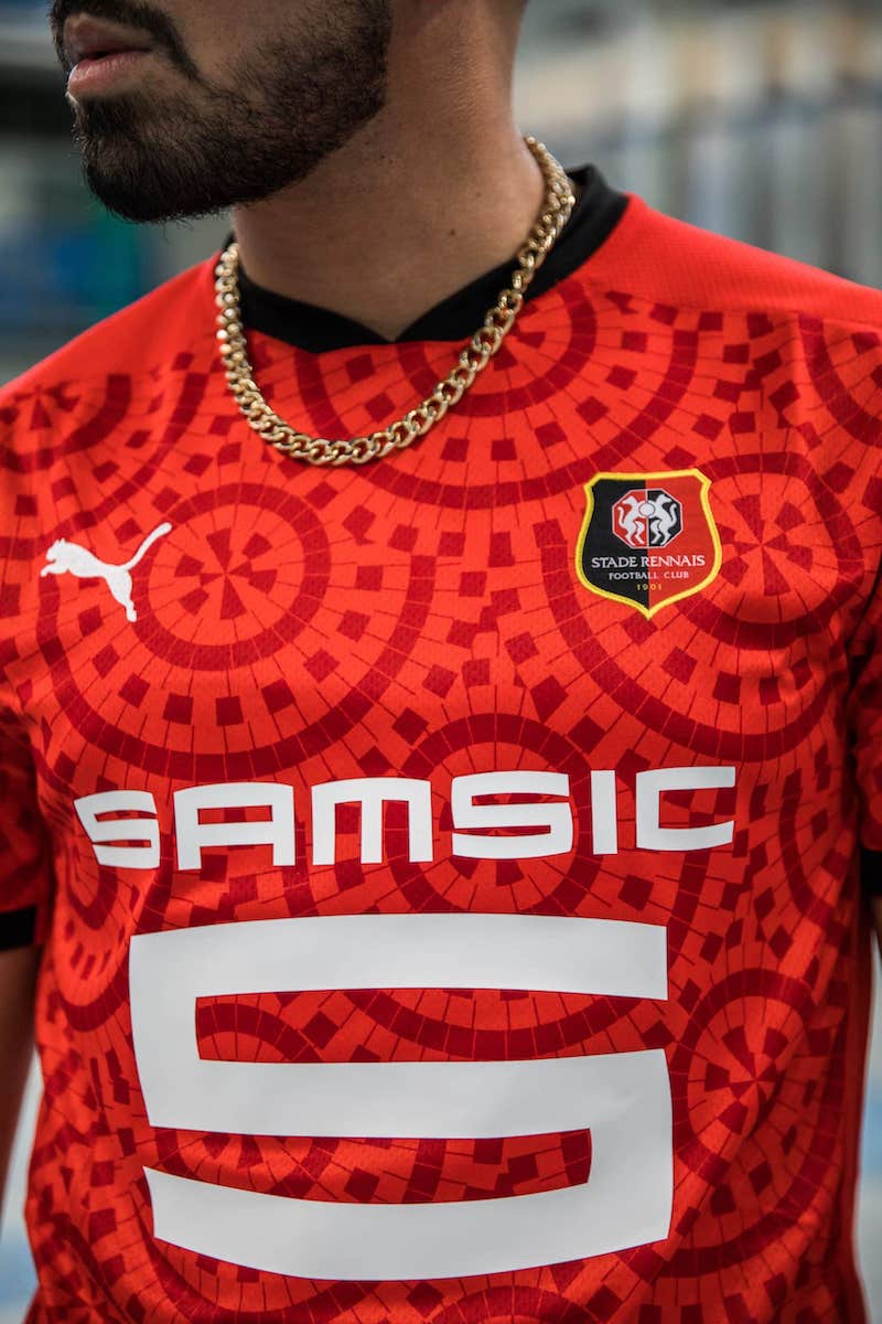 Nouveau maillot du stade Rennais