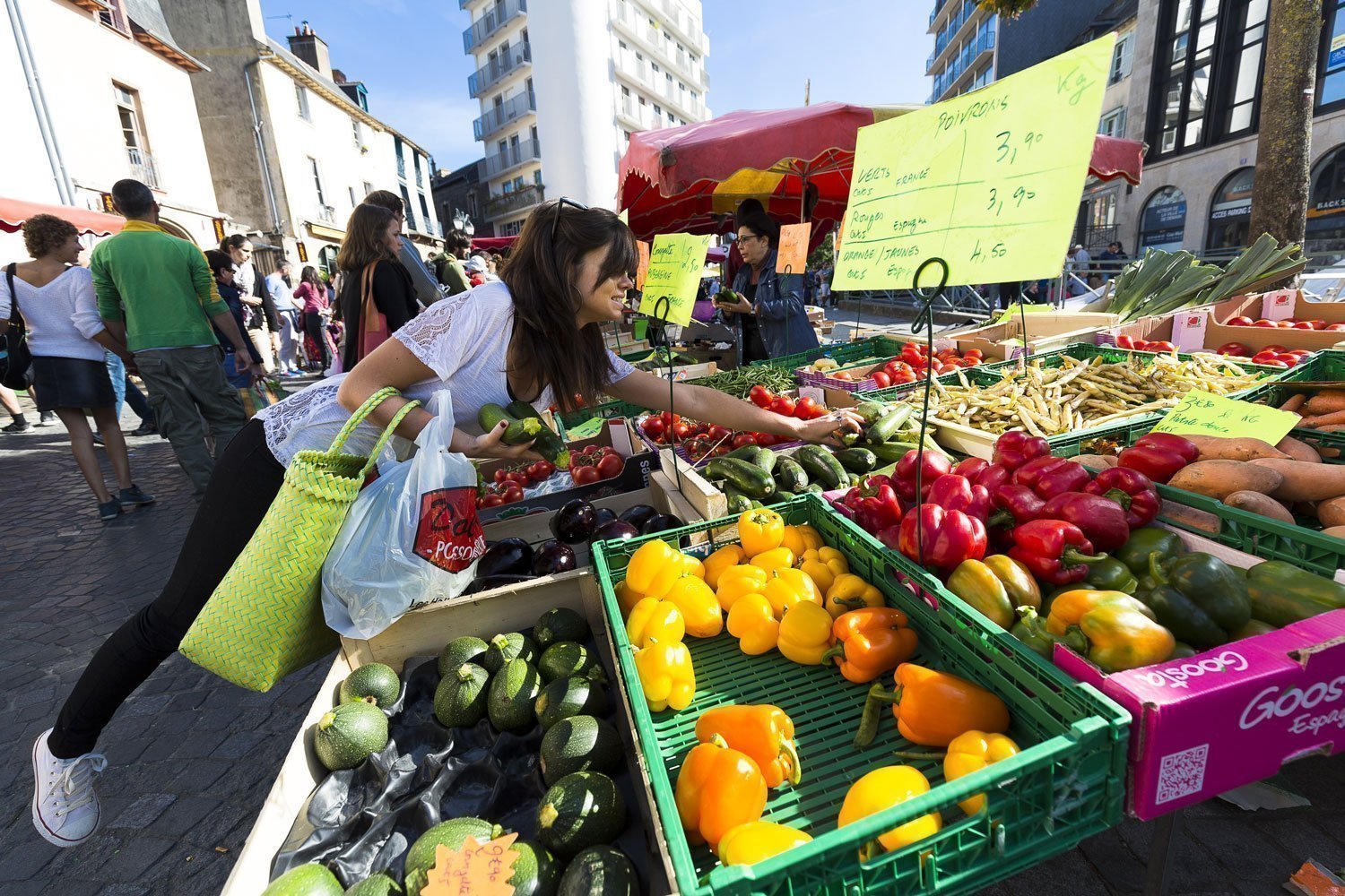 Le marché des Lices à Rennes