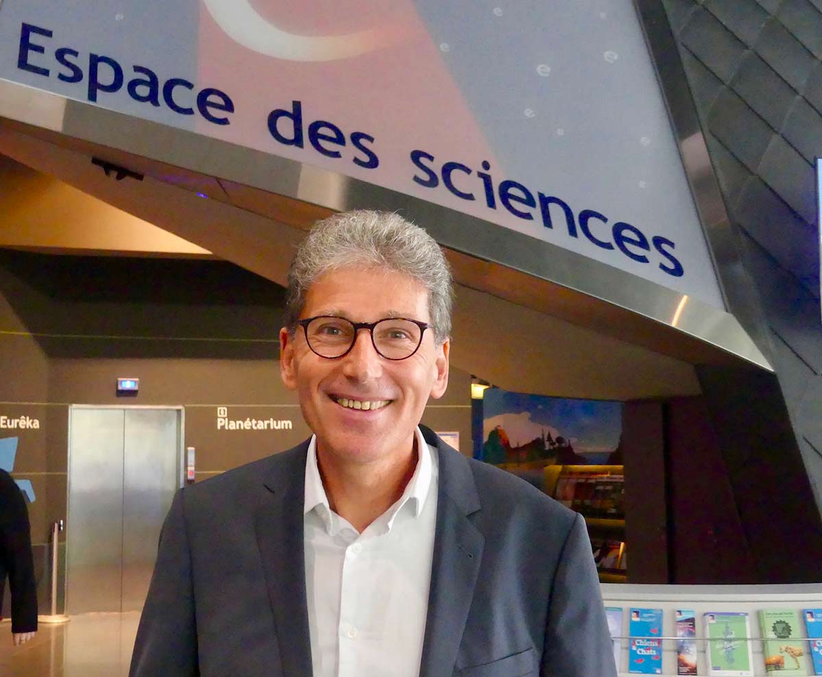 Michel Cabaret dirige l’Espace des sciences de Rennes-Bretagne