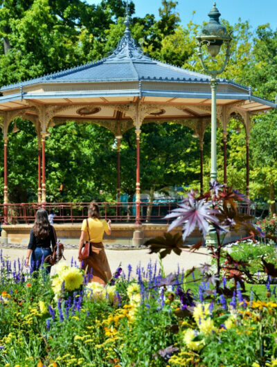 Photo du kiosque du parc du Thabor