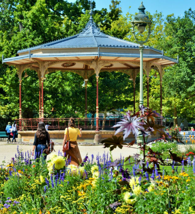 Photo du kiosque du parc du Thabor