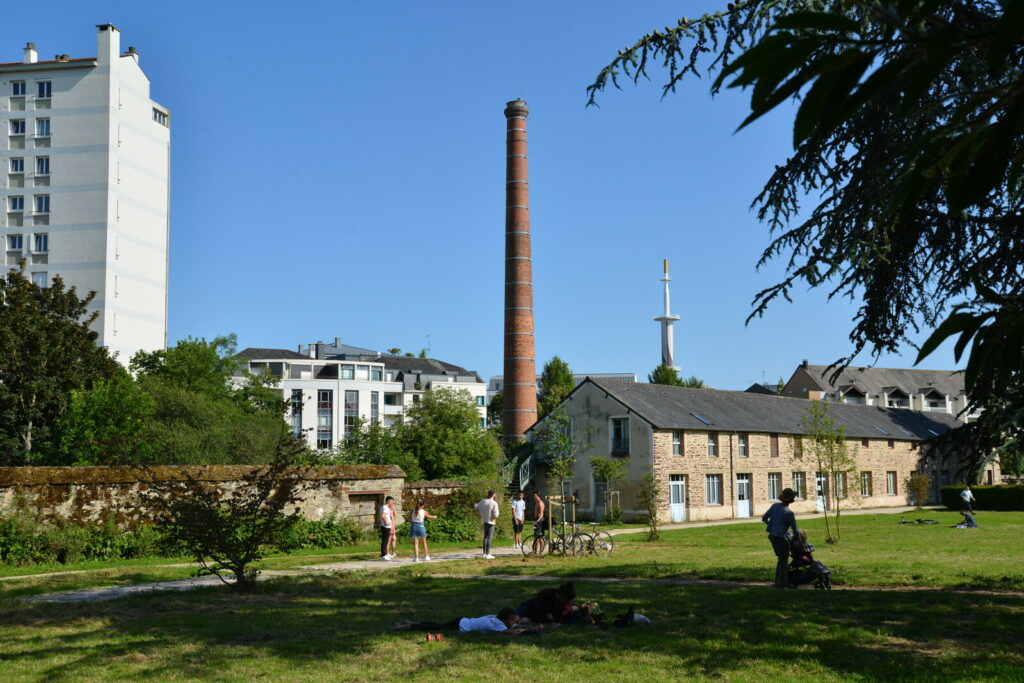 Parc du domaine Saint-Cyr à Rennes