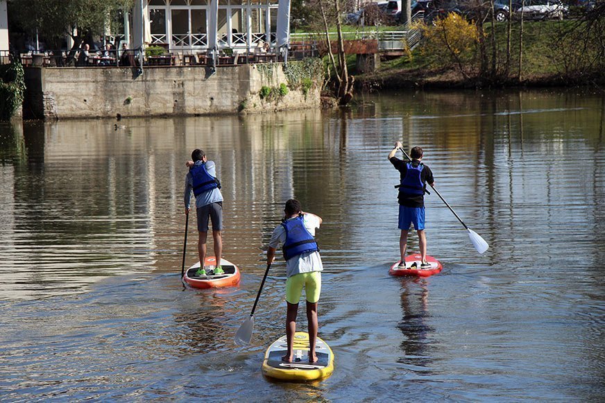 Stand up paddle sur la vilaine