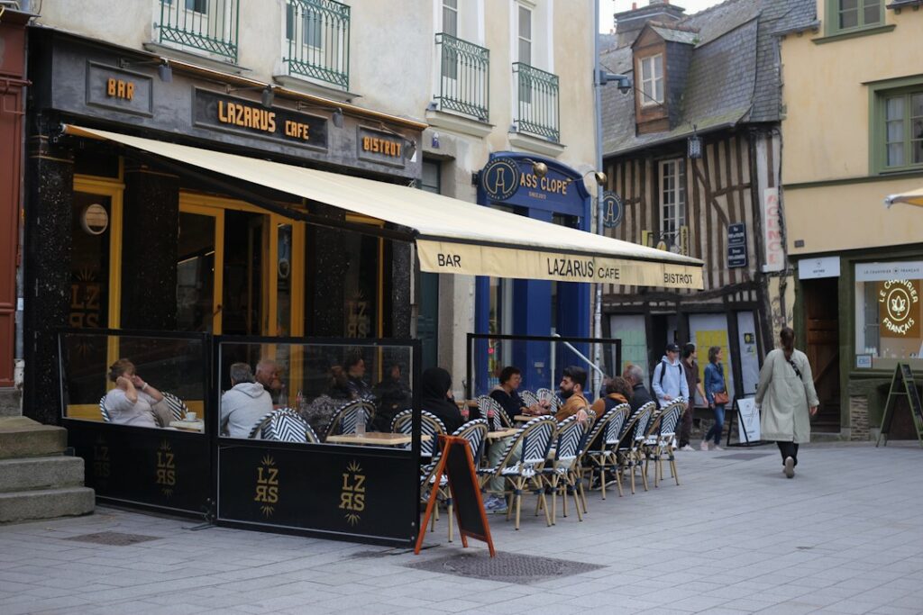 Terrasse du Lazarus Café