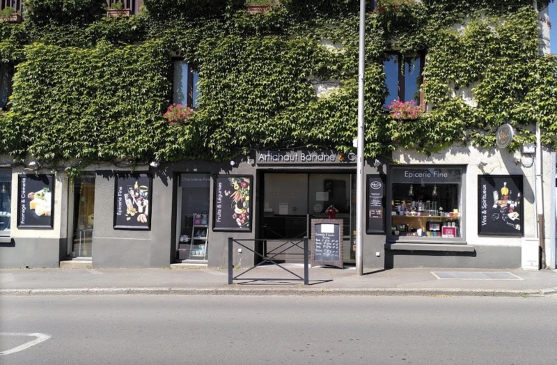 Façade du magasin