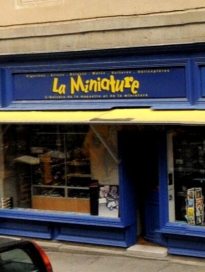 Devanture de la boutique