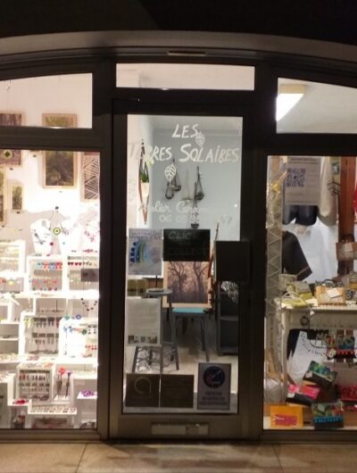 Devanture de la boutique
