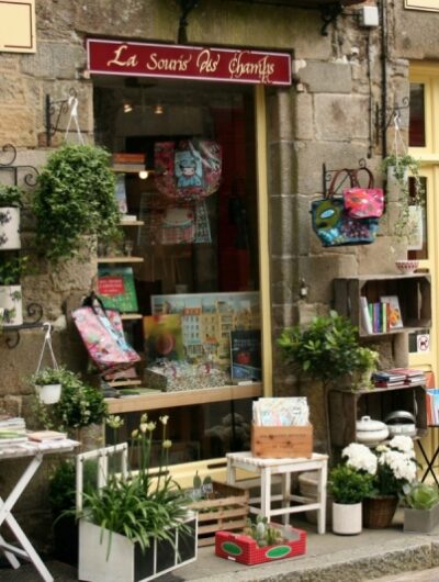 Devanture de la boutique