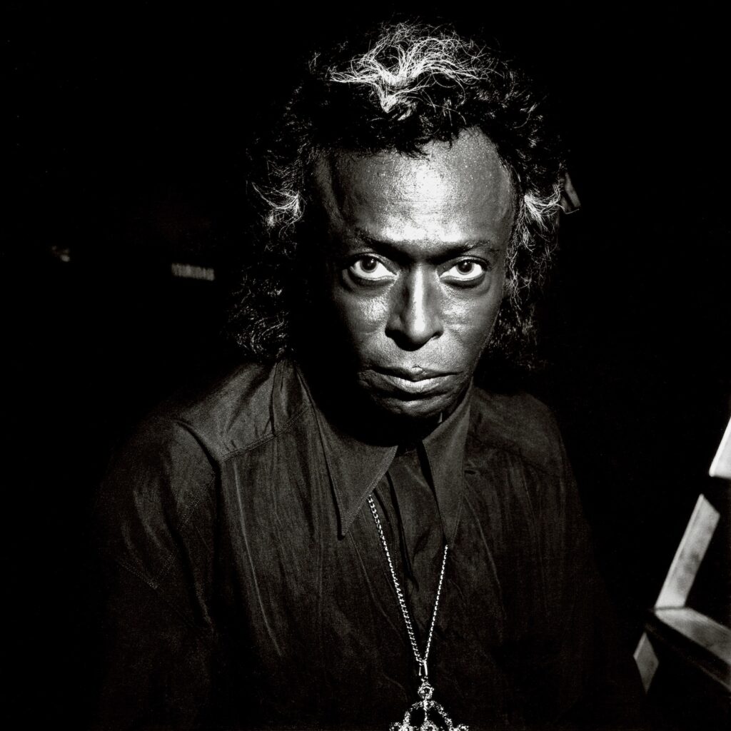 Portrait de Miles Davis par Richard Dumas
