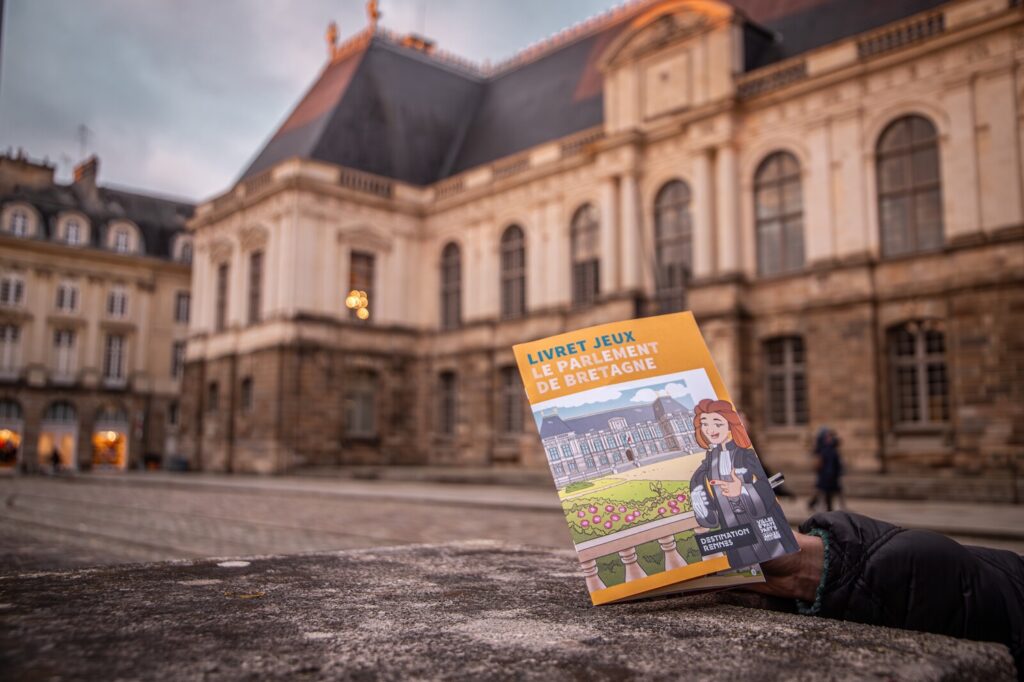 Livret jeux pour les enfants sur le Parlement de Bretagne