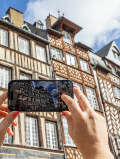 Maisons à pans de bois à Rennes