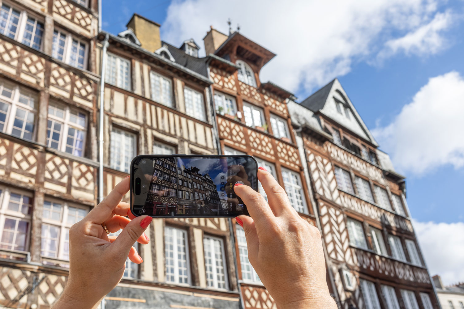 Maisons à pans de bois à Rennes