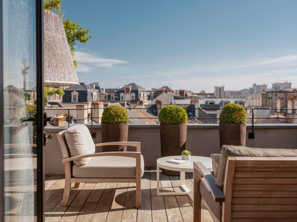 Salon sur terrasse