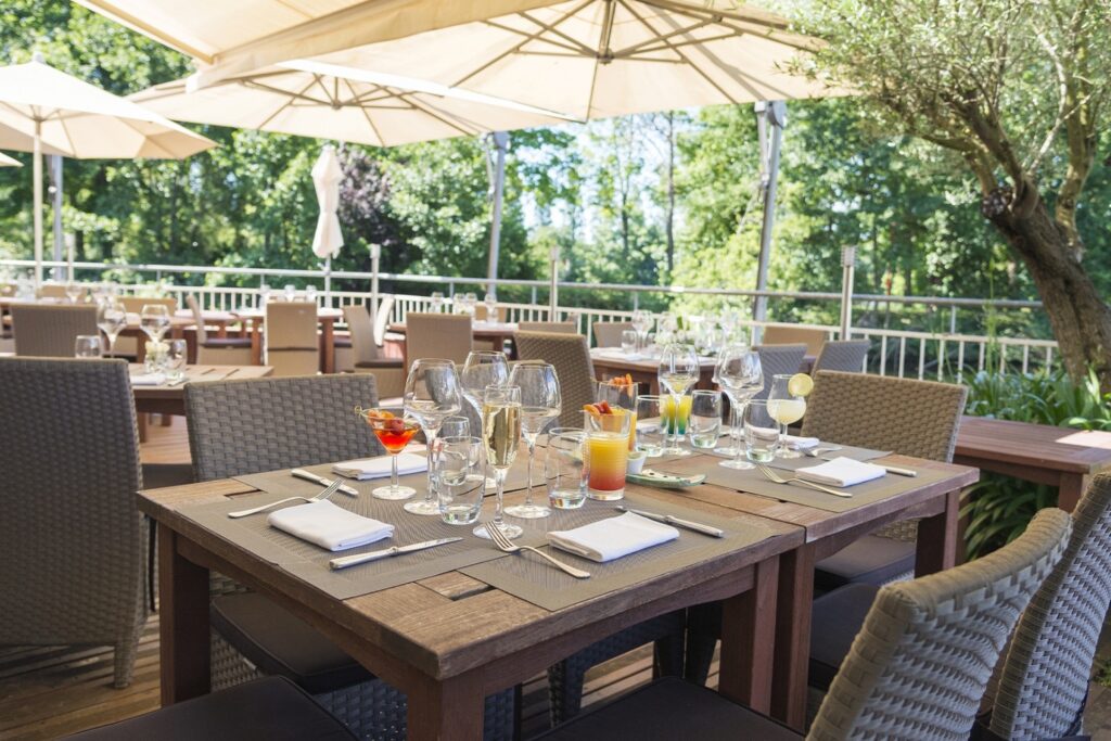 Terrasse du restaurant