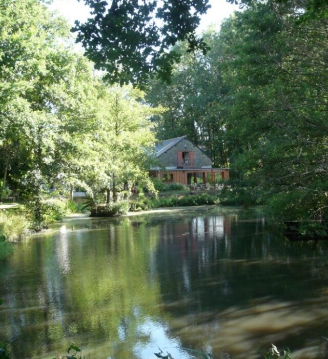 Vue extérieure du gîte