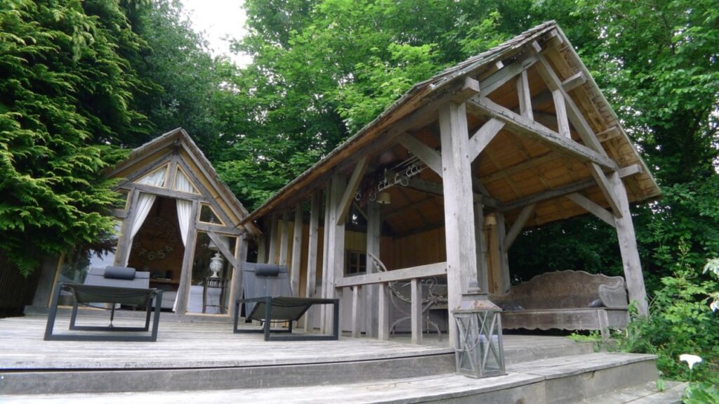 Terrasse et chalets