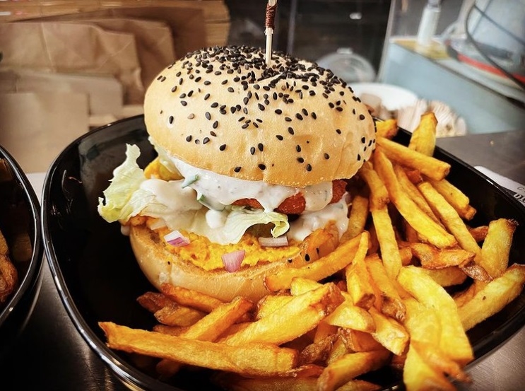 Burger et frites