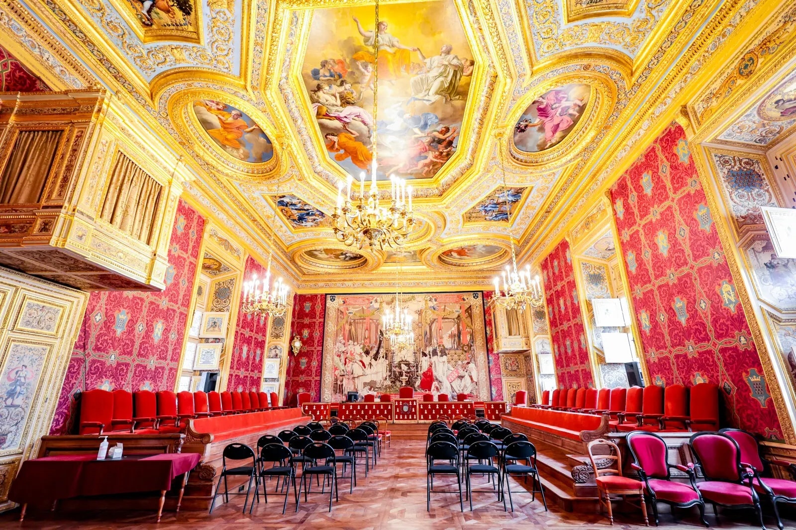 La Grand Chambre du Parlement de Bretagne à Rennes