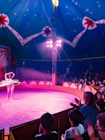 Spectateurs au cirque