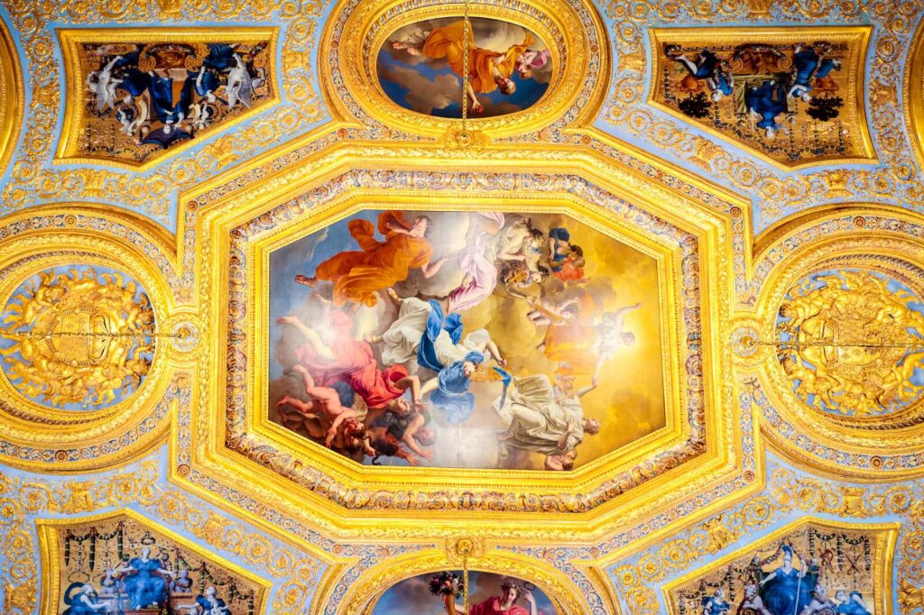 Le plafond peint de la Grand'Chambre du Parlement de Bretagne