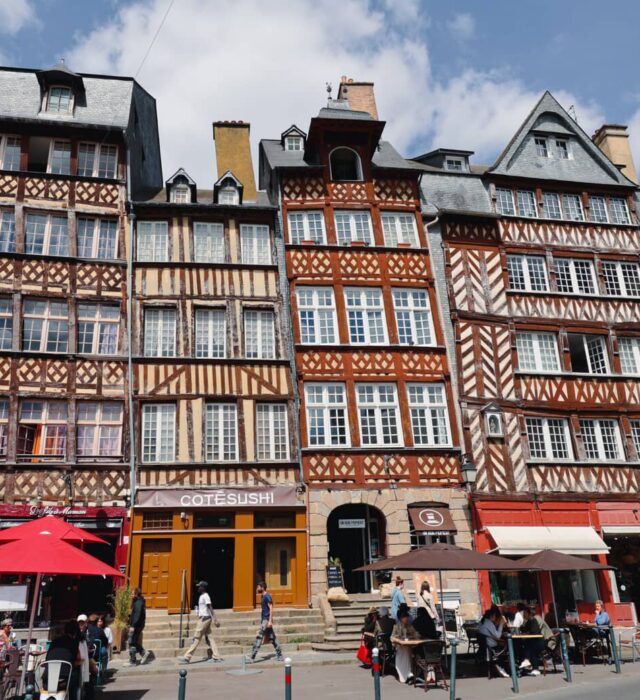 Visite couplée coeur historique parlement Rennes