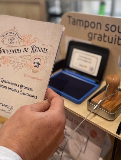 Carnet de tampons à collectionner à Rennes