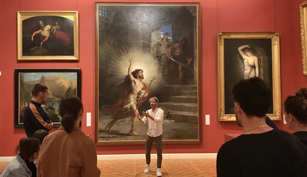 Slam au musée des Beaux-arts