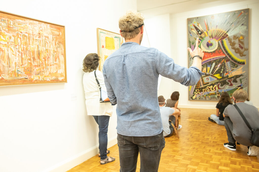 Visite musée des beaux-arts slam
