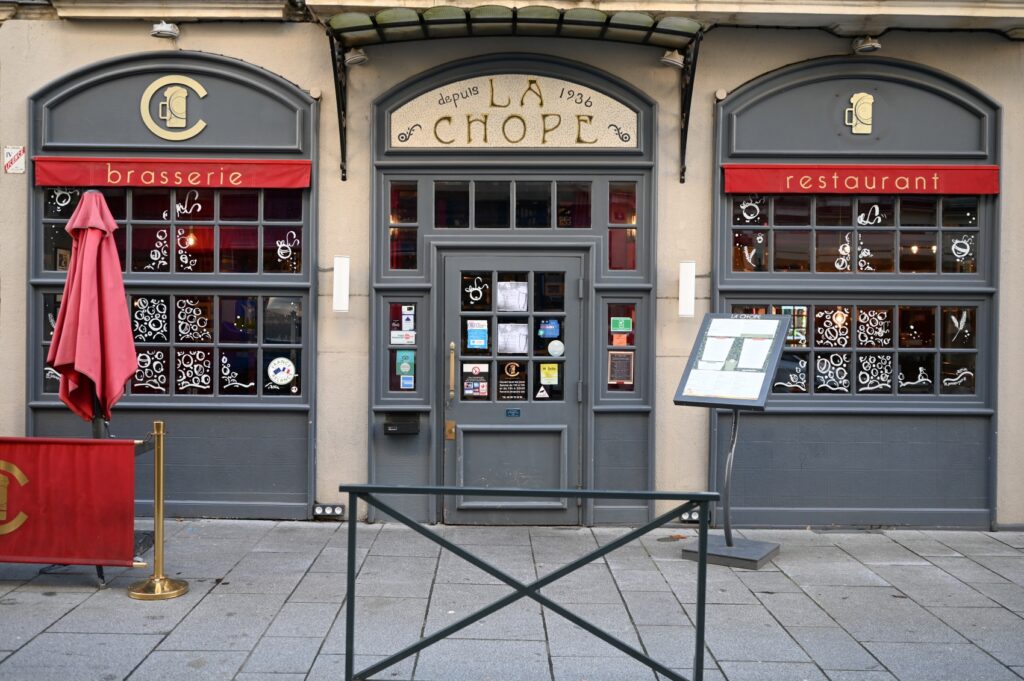 Façade du restaurant