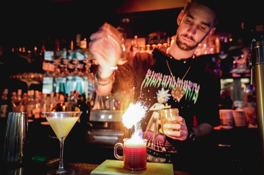 Bar à Cocktail. Avalon à Rennes.